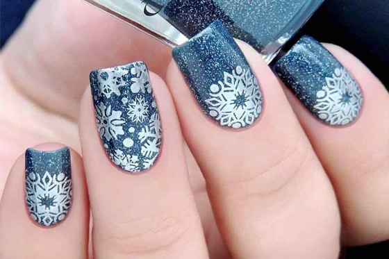 Tendencias en uñas para Navidad