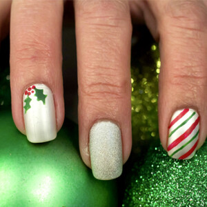 Tendencias en uñas para Navidad